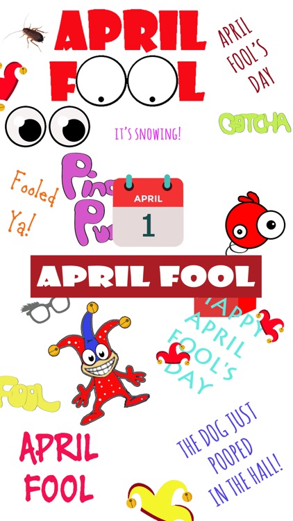 April Fool's Day Sticker Pack