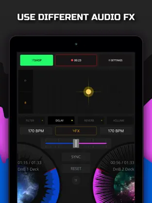 Screenshot 2 DJ Control-Virtual music mixer iphone