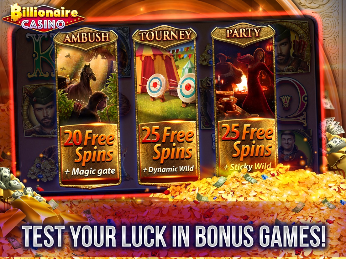 billionaire casino slot app real money