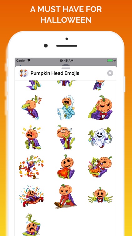 Pumpkin Head Emojis