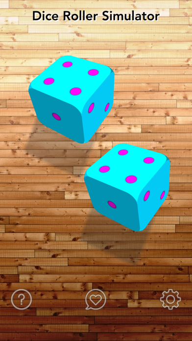 Dice Roller Simulator LITE screenshot 2