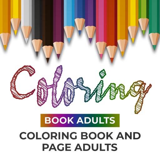 Adult Coloring Page & Book