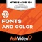 Fonts and Color choices are the essential ingredients of effective web design