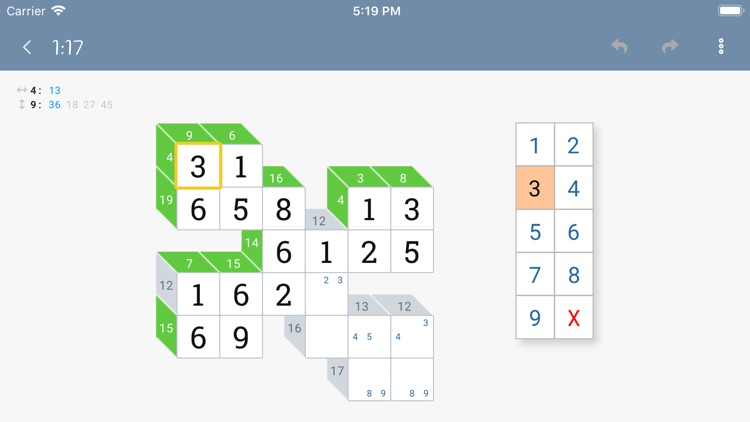 Kakuro Game screenshot-9