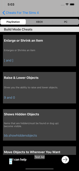 Cheats for Sims 4 - Hacks(圖2)-速報App