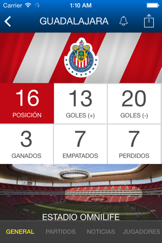 AppMX - Fútbol de México screenshot 4
