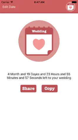 Game screenshot Wedding Countdown - New apk