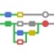 LadderTouch is an app to learn the basics of ladder logic, which is a graphical programming language