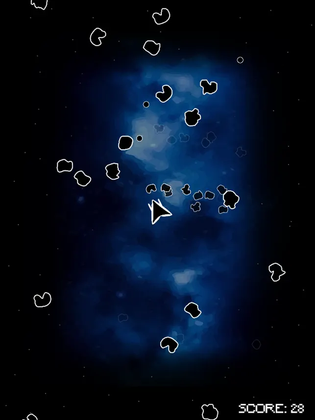 Asteroid Defence, game for IOS