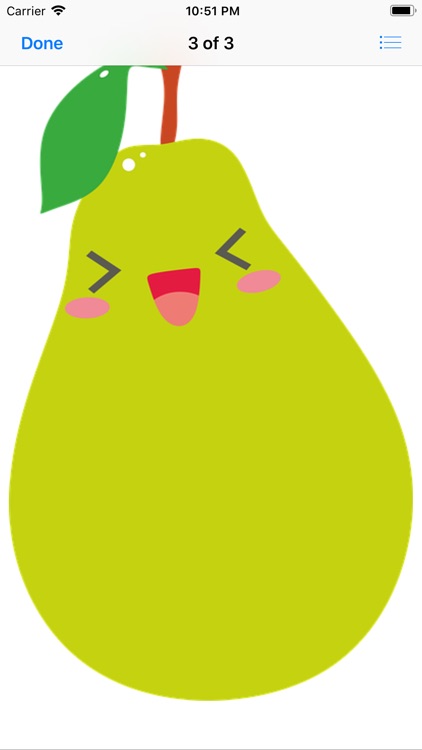 Happy Fruit Stickers screenshot-3