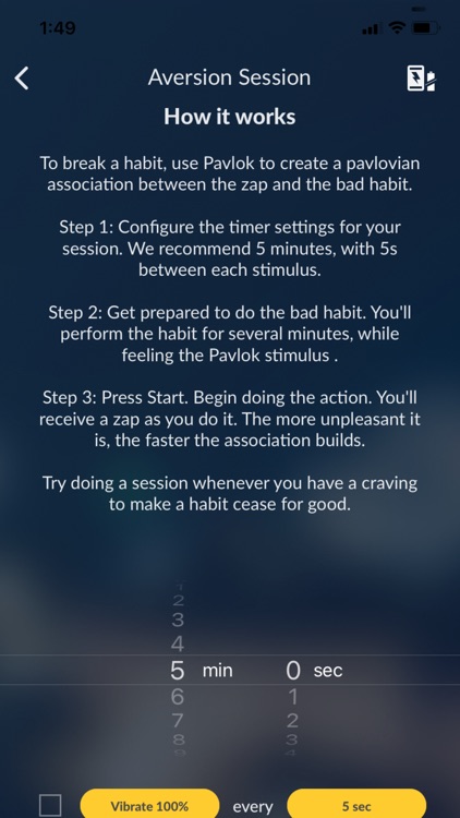 Pavlok 3 screenshot-5