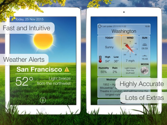 Beautiful Weather – the App for iPhone & iPad screenshot