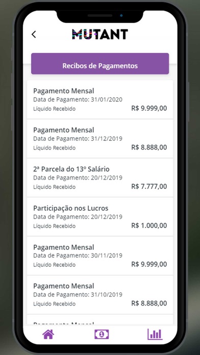 Mutant Salário & Benefícios screenshot 3