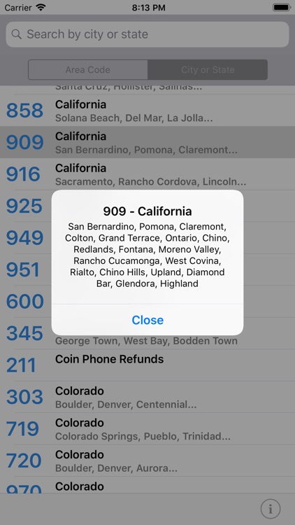 Area Code Directory screenshot-3