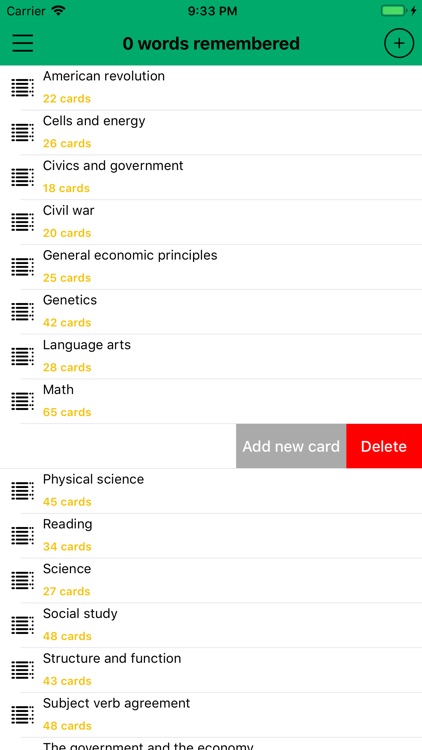 GED Preparation Flashcard