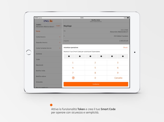 scarica app conto arancio