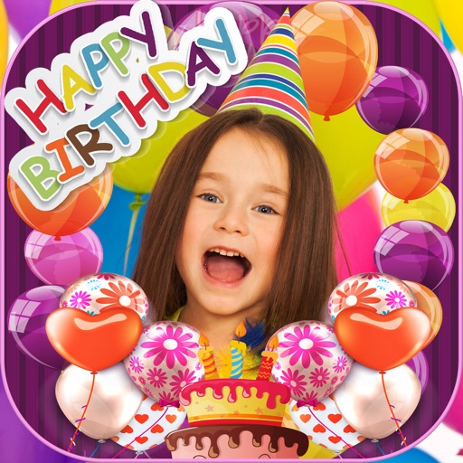 Happy B-day Frames & Stickers iOS App