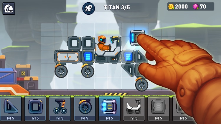 Rovercraft 2 Race a space car screenshot-0