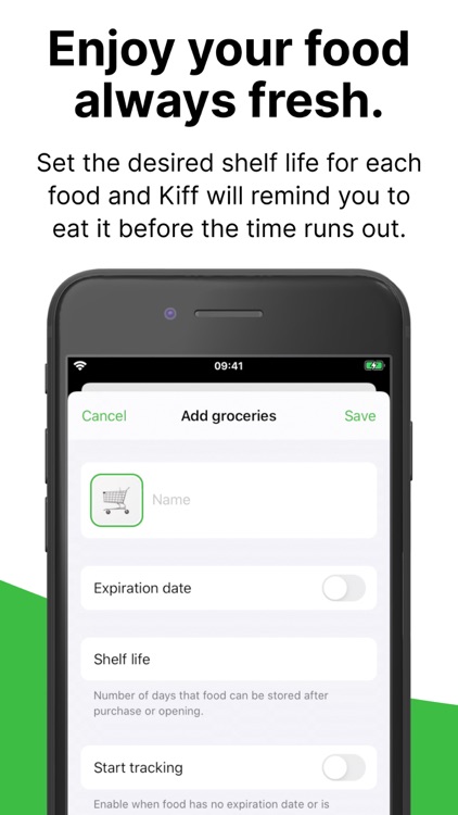 Kiff: Food expiration tracker screenshot-3