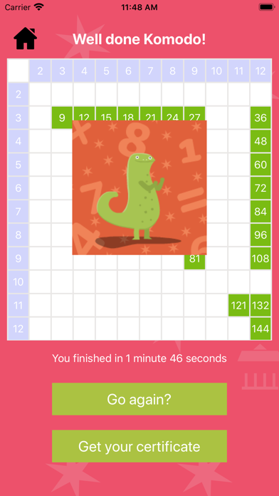 The 38 Times Tables Challenge screenshot 4