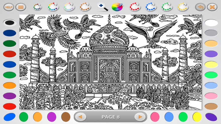 Intricate Coloring 3: Wonder screenshot-8