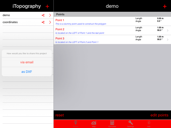 iTopography - Area Calculator iTopography - Area Calculator