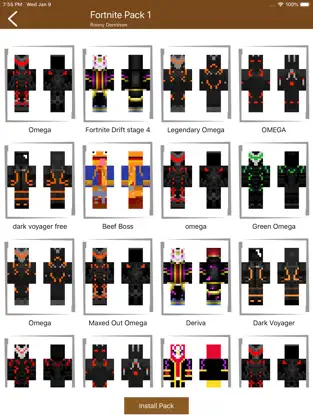 Captura 2 Skin Packs for Minecraft PE iphone