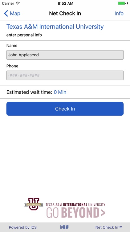 TAMIU - Net Check In