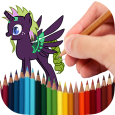 Activities of Coloring Book Pony