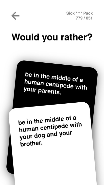 Would You Rather - Party Game screenshot-3