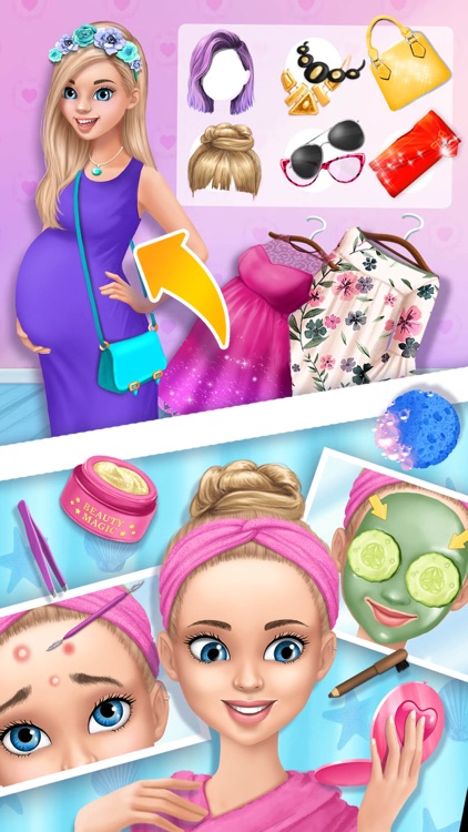 Sweet Newborn Baby Girl : Kids Nursery Daycare & Babysitter Game::Appstore  for Android