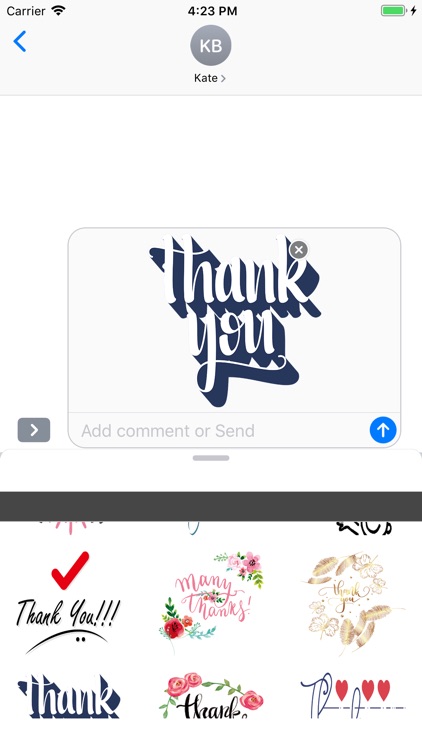 Thank You Stickers screenshot-3