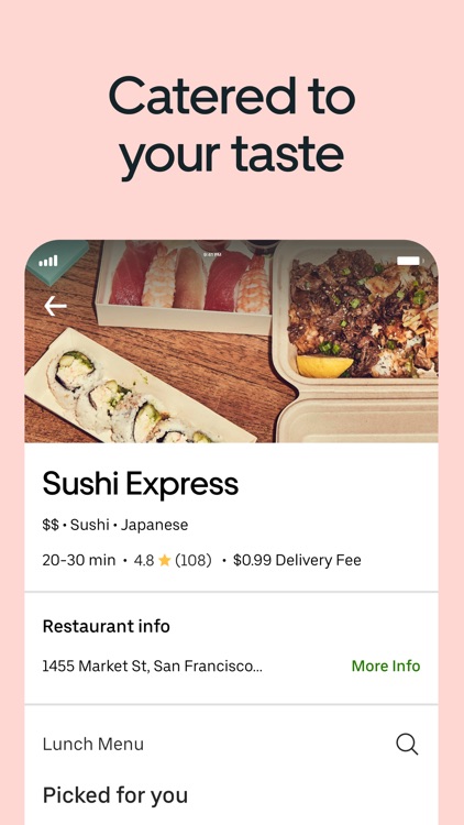 Uber Eats: Food Delivery