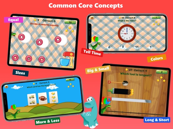 Dino Preschool ABC Math Games screenshot 4