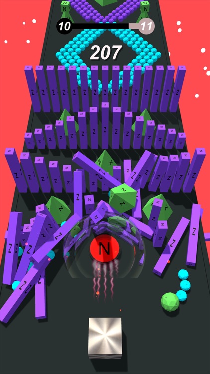 magnet ball color bump 3D screenshot-4