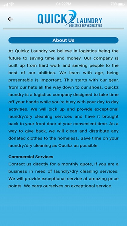 Quickz Laundry screenshot-6