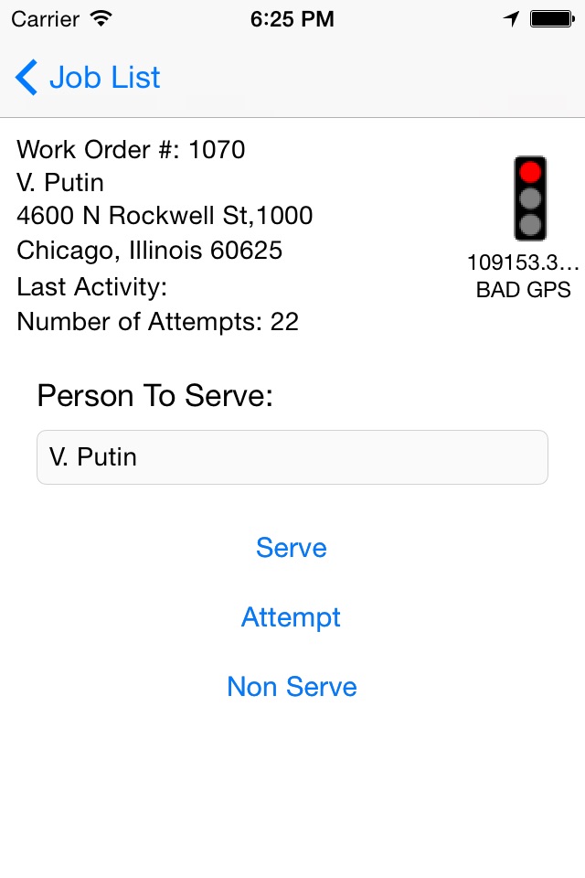 Process Server Mobile screenshot 2