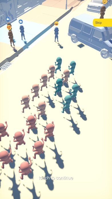 Flashmob puzzle screenshot 2