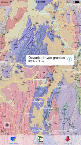 Game screenshot NSW Geology Maps mod apk