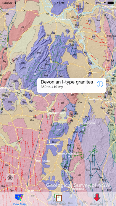 How to cancel & delete NSW Geology Maps from iphone & ipad 1