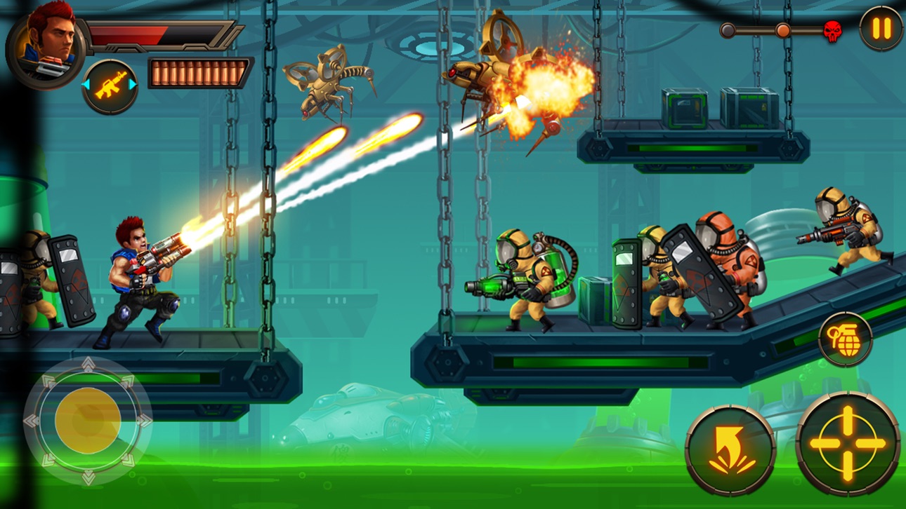 Metal Squad: Shooting Game - Free Hack screenshot 1 - iOS game interface