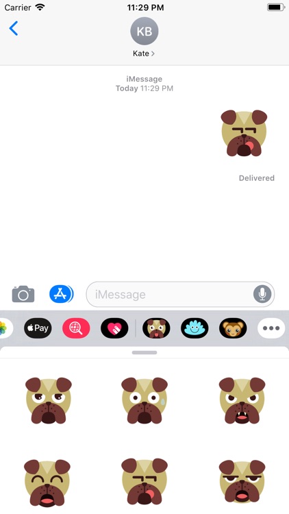 Dady Dog Happy Sticker