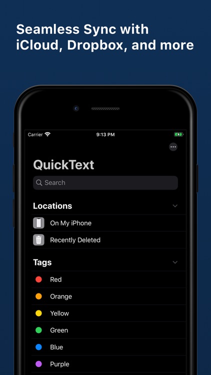 QuickText - Plain Text Editor