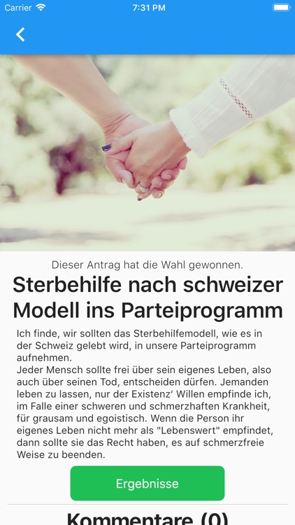 Parteiportal der PdAD