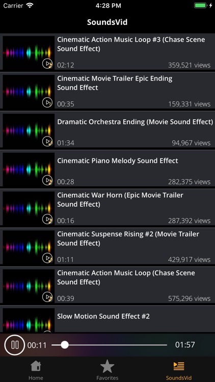 Sound Effects HD: Sounds&Audio screenshot-3