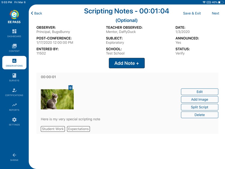 NIET EE PASS Companion App screenshot-4