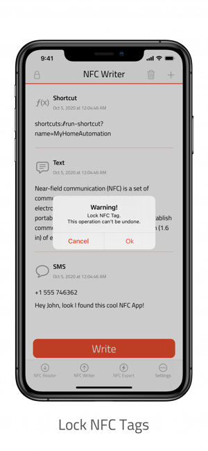 NFC para iPhone Screenshot