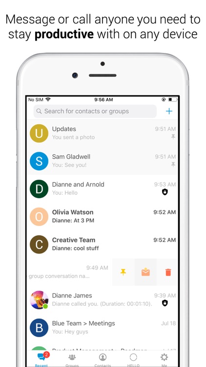 Solaborate HELLO Messenger screenshot-5