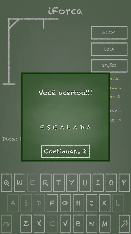 iForca - Hangman in Portuguese screenshot-3