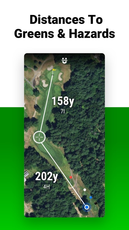 Golf GPS SwingU screenshot-3